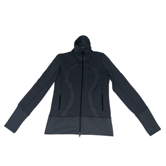 Lululemon Women’s In Stride Jacket Heathered Deep Indigo Gray Size  6 - Picture 1 of 11